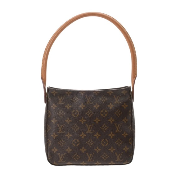 Louis Vuitton Monogram Looping Brown Canvas Shoulder Bag